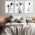Set 3 tablouri flori lalele multicanvas - Dimensiune multicanvas: 3 tablouri 40x60 cm
