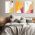 Set 3 tablouri forme abstracte multicanvas - Dimensiune multicanvas: 3 tablouri 80x120 cm