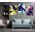 Set 3 tablouri forme geometrice - Dimensiune multicanvas: 3 tablouri 50x70 cm