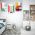 Set 3 tablouri forme geometrice abstracte - Dimensiune multicanvas: 3 tablouri 40x60 cm