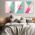 Set 3 tablouri forme geometrice abstracte - Dimensiune multicanvas: 3 tablouri 80x120 cm