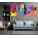 Set 3 tablouri forme geometrice multicanvas - Dimensiune multicanvas: 3 tablouri 80x120 cm