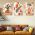 Set 3 tablouri minimaliste cactus frunze - Dimensiune multicanvas: 3 tablouri 30x45 cm