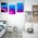 Set 3 tablouri minimaliste forme abstracte - Dimensiune multicanvas: 3 tablouri 80x120 cm