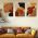 Set 3 tablouri minimaliste forme abstracte - Dimensiune multicanvas: 3 tablouri 30x45 cm