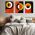 Set 3 tablouri minimaliste forme geometrice - Dimensiune multicanvas: 3 tablouri 80x120 cm