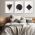 Set 3 tablouri minimaliste forme geometrice abstracte - Dimensiune multicanvas: 3 tablouri 30x45 cm