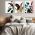 Set 3 tablouri plante multicanvas - Dimensiune multicanvas: 3 tablouri 80x120 cm