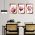 Set 3 tablouri floare lotus multicanvas - Dimensiune multicanvas: 3 tablouri 80x120 cm