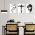 Set 3 tablouri minimaliste Maria Iisus Hristos - Dimensiune multicanvas: 3 tablouri 60x90 cm
