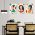 Set 3 tablouri minimaliste portrete femei - Dimensiune multicanvas: 3 tablouri 50x70 cm