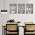 Set 3 tablouri tigru elefant zebra multicanvas - Dimensiune multicanvas: 3 tablouri 80x120 cm
