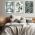 Set 3 tablouri Believe mesaj motivational - Dimensiune multicanvas: 3 tablouri 40x60 cm
