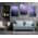 Set 3 tablouri peisaj urban futurist multicanvas - Dimensiune multicanvas: 3 tablouri 40x60 cm