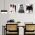 Set 3 tablouri femei pantofi detaliu multicanvas - Dimensiune multicanvas: 3 tablouri 80x120 cm