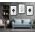 Set 3 tablouri forme geometrice multicanvas - Dimensiune multicanvas: 3 tablouri 60x90 cm