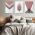 Set 3 tablouri minimaliste forme geometrice - Dimensiune multicanvas: 3 tablouri 80x120 cm