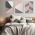 Set 3 tablouri minimaliste forme geometrice - Dimensiune multicanvas: 3 tablouri 30x45 cm