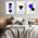 Set 3 tablouri minimaliste forme geometrice - Dimensiune multicanvas: 3 tablouri 80x120 cm