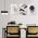 Set 3 tablouri forme geometrice abstracte - Dimensiune multicanvas: 3 tablouri 80x120 cm