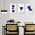 Set 3 tablouri minimaliste forme geometrice - Dimensiune multicanvas: 3 tablouri 80x120 cm