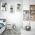 Set 3 tablouri Boho minimalism forme abstracte - Dimensiune multicanvas: 3 tablouri 40x60 cm