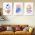 Set 3 tablouri Boho minimalism forme abstracte - Dimensiune multicanvas: 3 tablouri 40x60 cm