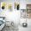 Set 3 tablouri Boho minimalism forme abstracte - Dimensiune multicanvas: 3 tablouri 80x120 cm
