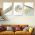 Set 3 tablouri Boho minimalism forme abstracte - Dimensiune multicanvas: 3 tablouri 40x60 cm