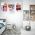 Set 3 tablouri Boho minimalism forme abstracte - Dimensiune multicanvas: 3 tablouri 80x120 cm