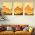 Set 3 tablouri Boho minimalism peisaje - Dimensiune multicanvas: 3 tablouri 40x60 cm