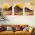 Set 3 tablouri Boho minimalism peisaje - Dimensiune multicanvas: 3 tablouri 50x70 cm