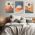 Set 3 tablouri Boho minimalism peisaje - Dimensiune multicanvas: 3 tablouri 40x60 cm