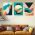 Set 3 tablouri Boho minimalism peisaje abstracte - Dimensiune multicanvas: 3 tablouri 30x45 cm