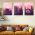 Set 3 tablouri Boho minimalism peisaje munte - Dimensiune multicanvas: 3 tablouri 30x45 cm