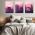 Set 3 tablouri Boho minimalism peisaje munte - Dimensiune multicanvas: 3 tablouri 30x45 cm