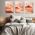 Set 3 tablouri Boho minimalism peisaje munti - Dimensiune multicanvas: 3 tablouri 80x120 cm