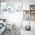 Set 3 tablouri canvas abstract albastru - Dimensiune multicanvas: 3 tablouri 30x45 cm