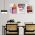 Set 3 tablouri Boho minimalism forme abstracte - Dimensiune multicanvas: 3 tablouri 80x120 cm