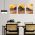 Set 3 tablouri Boho minimalism peisaje - Dimensiune multicanvas: 3 tablouri 50x70 cm