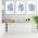 Set 3 tablouri plante variate - Dimensiune multicanvas: 3 tablouri 50x70 cm