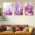 Set 3 tablouri canvas abstract imitatie marmura - Dimensiune multicanvas: 3 tablouri 80x120 cm