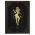 Tablou zodia leu auriu - Material produs:: Tablou canvas pe panza CU RAMA, Dimensiunea:: 60x80 cm