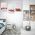 Set 3 tablouri canvas abstracte forme geometrice variate multicanvas - Dimensiune multicanvas: 3 tablouri 40x60 cm