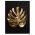 Frunza Aurie Monstera Tablou - Material produs:: Poster pe hartie FARA RAMA, Dimensiunea:: 50x70 cm