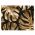 Frunze aurii tropicale tablou - Material produs:: Tablou canvas pe panza CU RAMA, Dimensiunea:: 50x70 cm