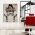 Barber Shop Tablou Vintage - Material produs:: Tablou canvas pe panza CU RAMA, Dimensiunea:: 40x60 cm