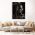 Machiaj auriu creativ tablou femeie - Material produs:: Tablou canvas pe panza CU RAMA, Dimensiunea:: 60x90 cm