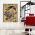 Barber Shop Tablou Vintage - Material produs:: Tablou canvas pe panza CU RAMA, Dimensiunea:: 50x70 cm