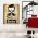 Barber Shop Tablou Craniu Vintage - Material produs:: Poster pe hartie FARA RAMA, Dimensiunea:: 30x40 cm